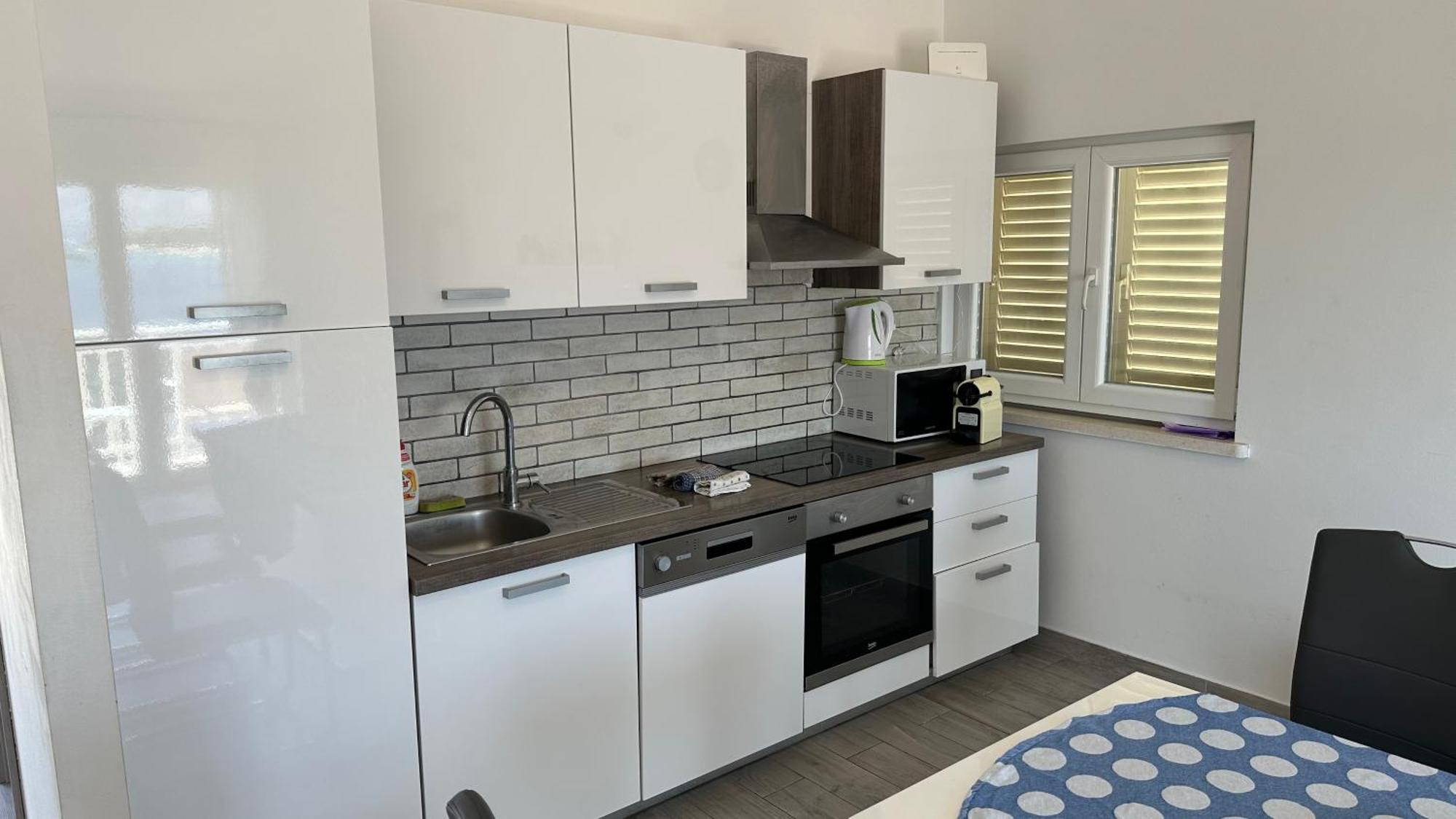 Seaview And Relax Apartment Lumbarda Luaran gambar